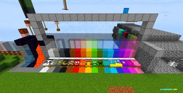 Цветная кровать