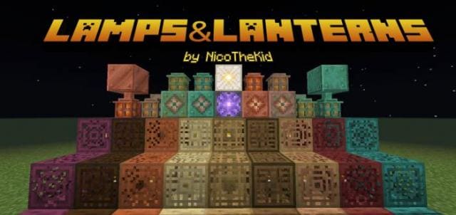 Превью дополнения с лампами