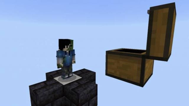 Сбор вещей из сундука