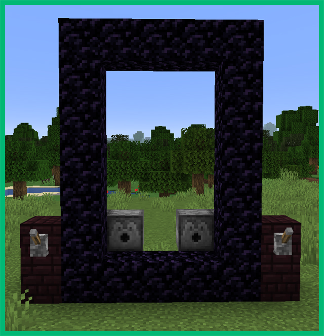 Постройка переключателя портала шаг 7