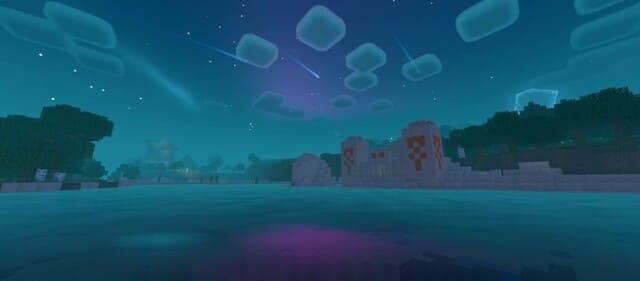 Ночь с кубическими облаками