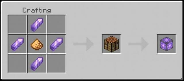 Аметистовая лампа крафт