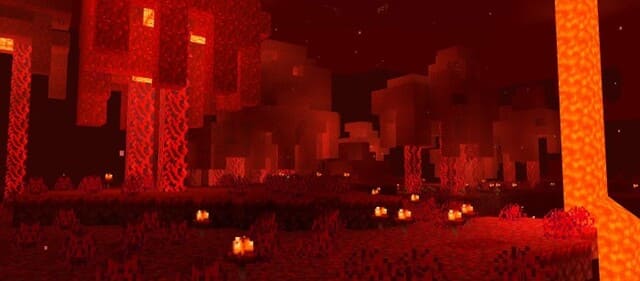 Красный биом Нижнего Мира