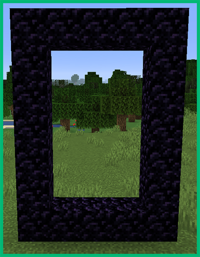 Постройка переключателя портала шаг 1