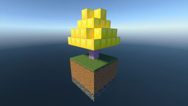 Карта LuckyTree SkyBlock для Minecraft PE