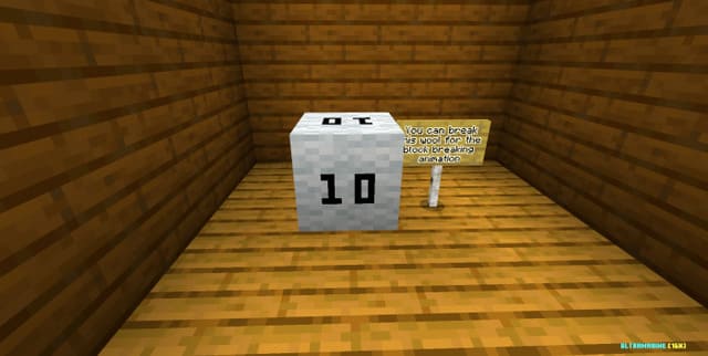 Индикаторы разрушения блоков