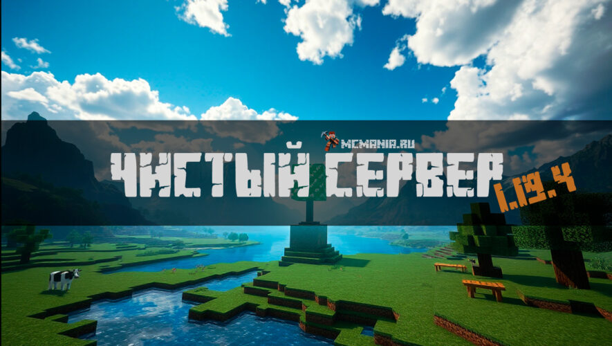 Чистый сервер Майнкрафт 1.19.4