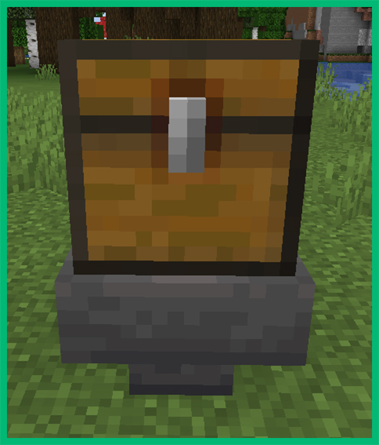 Постройка мусорки шаг 1