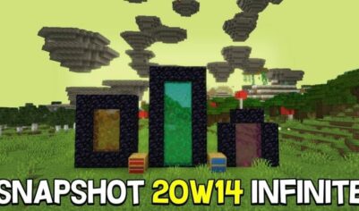 Гайд по снапшоту 20w14infinite. Как попасть в миры с пасхалками.