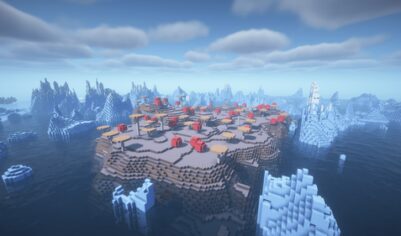 Грибной биом внутри замёрзшего океана [1.20.4]