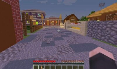 Карта-сборка «Выживание бомжа в русской деревне»