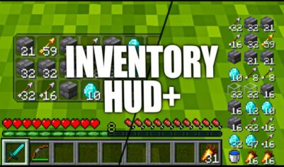 Мод Inventory HUD+ [Fabric]