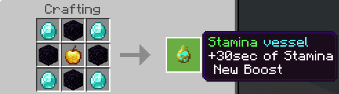 Крафт сосуда выносливости