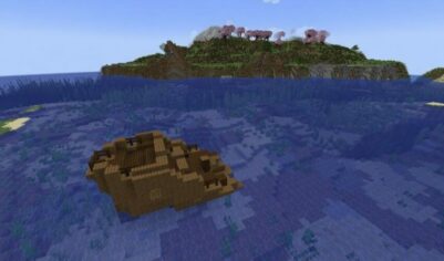 Сид «Остров с деревней и вишневым лесом»