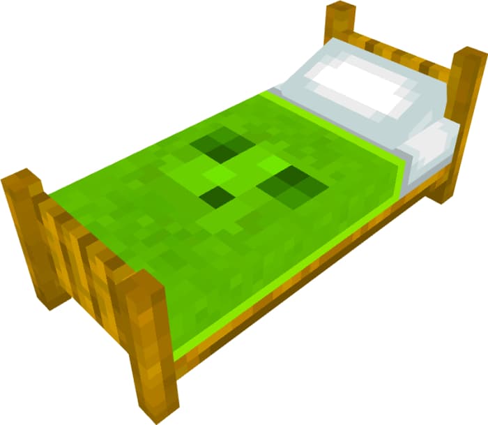Кровать со слаймом