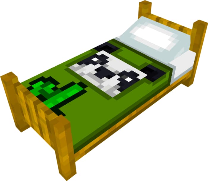 Кровать с пандой