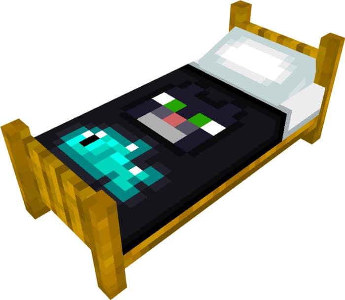 Кровать с котом