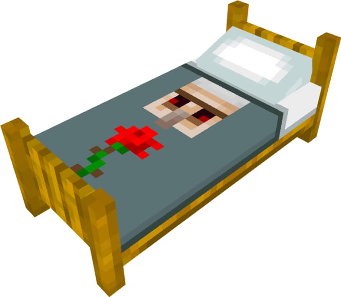 Кровать с големом