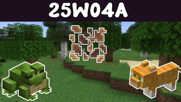 Вышел Снапшот Minecraft 25w04a