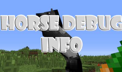 Мод Horse Debug Info [Forge]