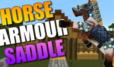 Мод Craftable Horse Armour and Saddle [Forge]
