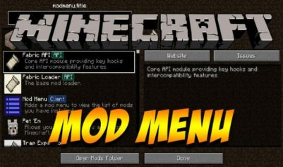 Mod Menu [1.21.4] [1.20.6] [1.19.4] [1.16.5]