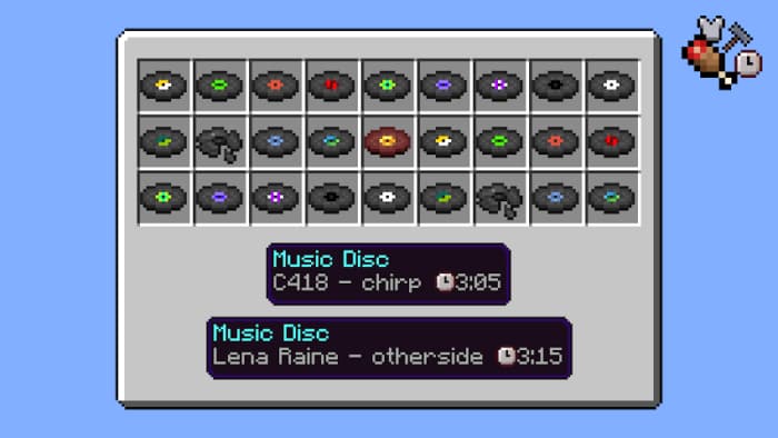 Текстуры: Информация о предметах