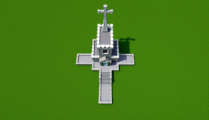 Как построить церковь в Minecraft