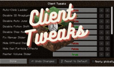 Мод Client Tweaks [Fabric]