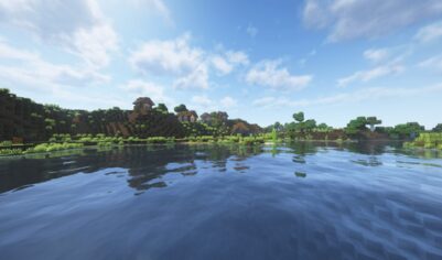 Остров с деревней и Крепостью Края [1.21.4]