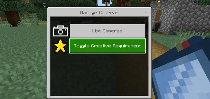 Переключение режима камеры