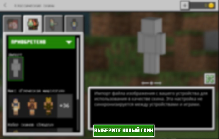 Установка скинов в Minecraft