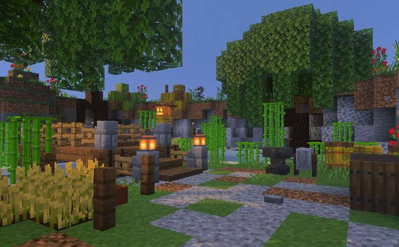 Огород в игре