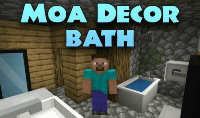 Moa decor: bath [1.21.4] [1.20.6] [1.19.4] [1.18.2]