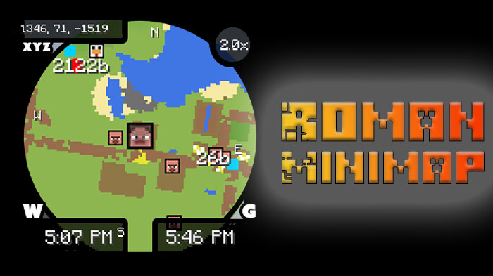 Roman Minimap [1.21.1]