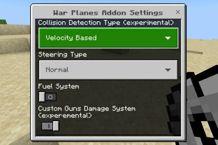 Мод: Военная летная техника