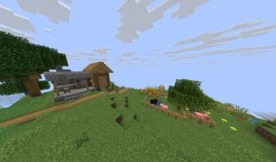 Деревня с разрушенным порталом [1.21.11]